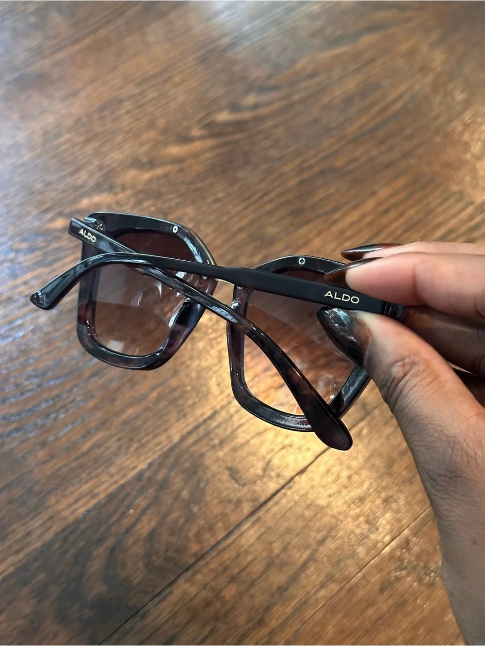 ALDO Women's Square Sunglasses - Brown Tortoiseshell